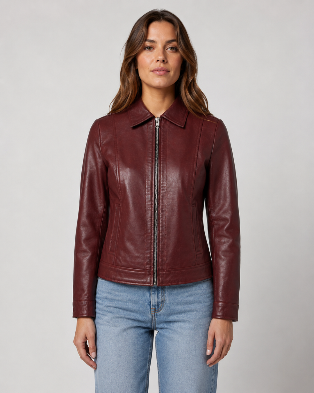Sienna Luxe Leather Jacket