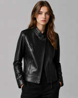 Raven Edge Leather Jacket