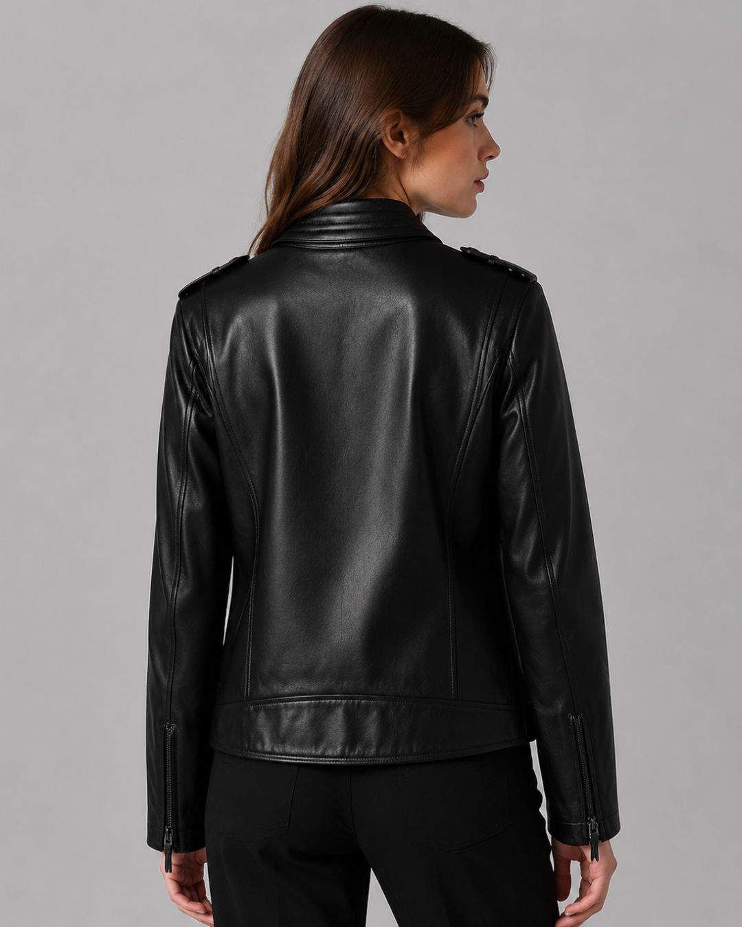 Raven Edge Leather Jacket