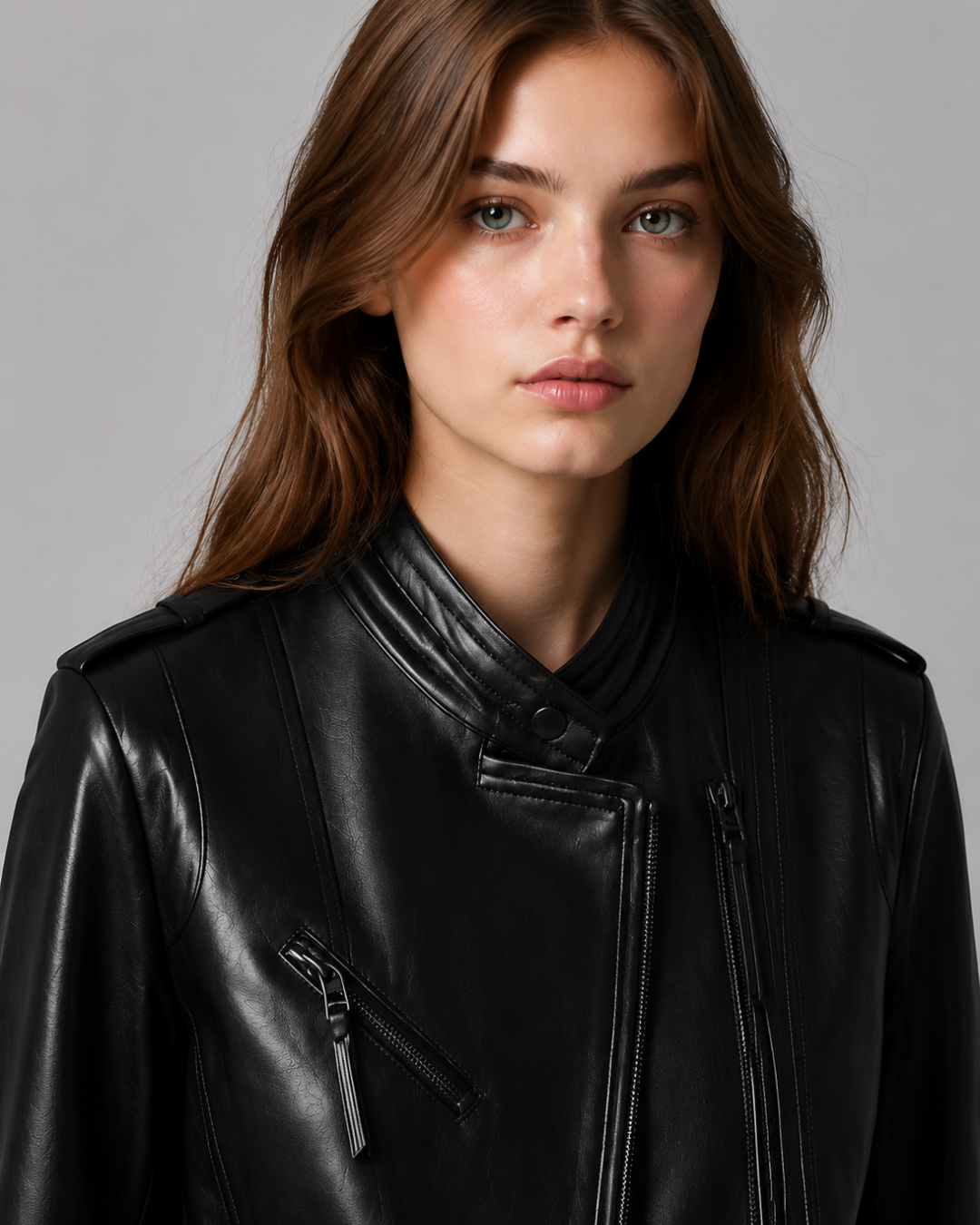 Raven Edge Leather Jacket