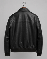 Noir Classic Bomber Jacket