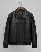 Noir Classic Bomber Jacket