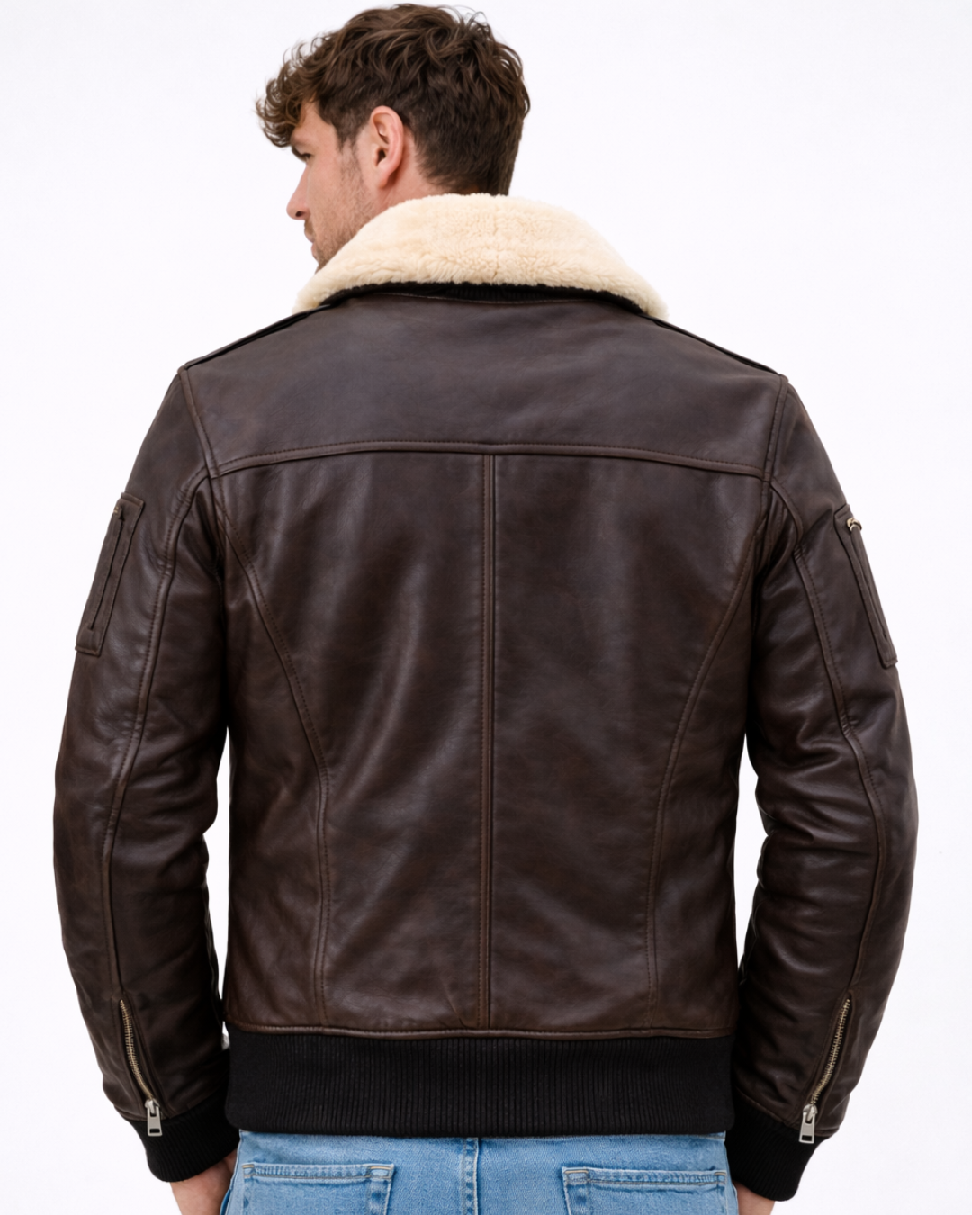 AeroCraft Shearling Flight Jacket