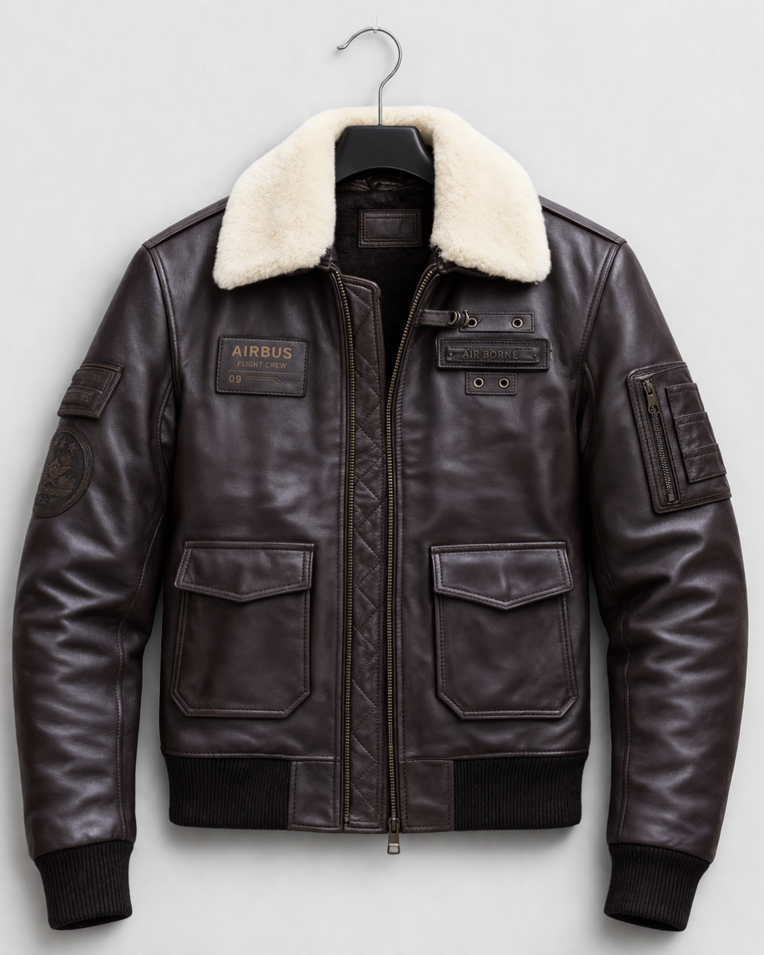AeroCraft Shearling Flight Jacket