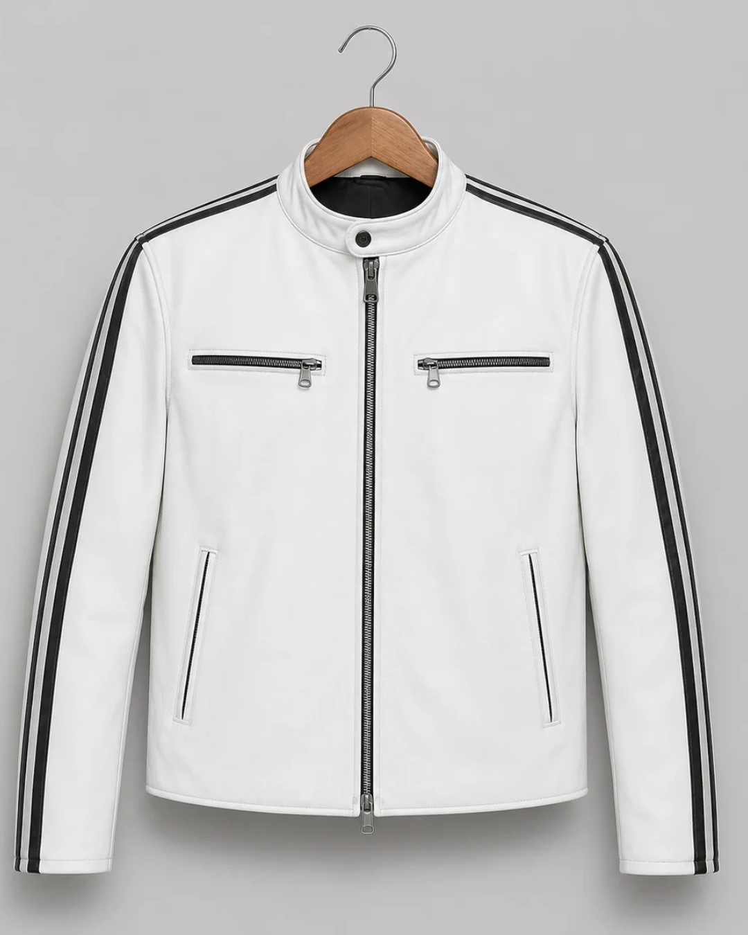 Arctic Edge Leather Jacket