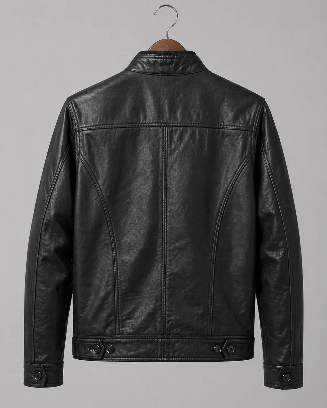 Black  Moto Jacket – Utility Pocket Edition