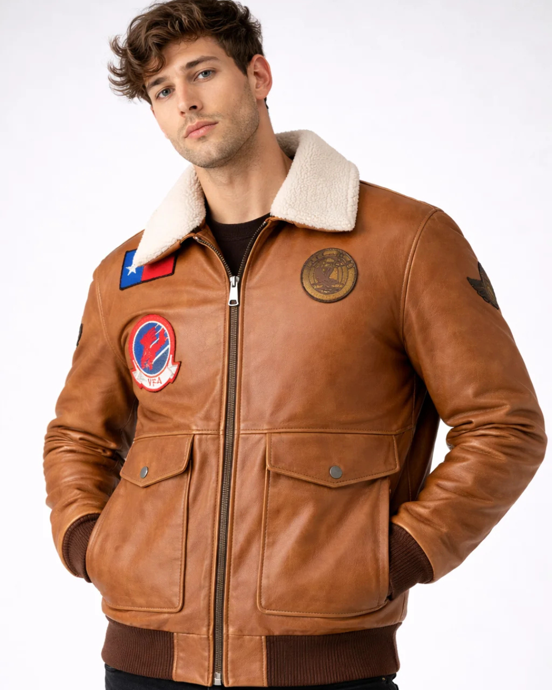 Heritage Flight Shearling Jacket